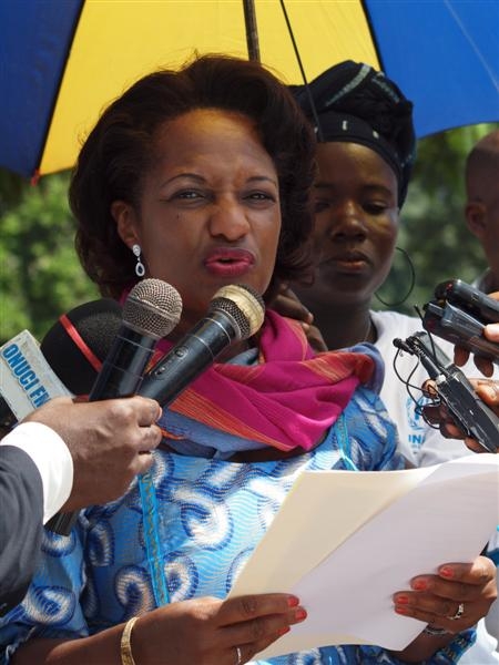Discours de Madame Anne ENCONTR, la Représentante du HCR en Côte d’Ivoire à l’occasion de la visite du Garde des sceaux à Bouaflé dans le cadre du suivi-évaluation du projet UNHCR /MJHHLP